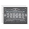 Vintage Chalkboard Wedding Shower BBQ Invitation