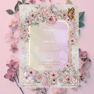 Vintage Champagne Peony Wedding