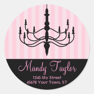 Vintage Chandelier Envelope Seal