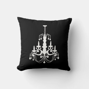 Vintage Chandelier {pick your colour} Throw Pillow