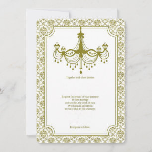 Vintage Chandelier Wedding