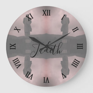 Vintage Changsha Mao Tse Tung statue Large Clock