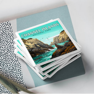 Vintage Channel Islands National Park Magnet