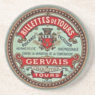 Vintage Charcutier Advertisement Coaster