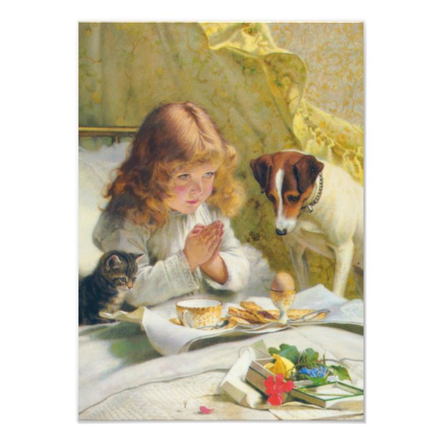 Vintage Charles Burton Barber Suspense Photo Print (Front)