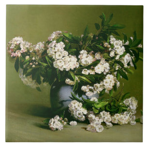 Vintage Charles Ethan Porter Mountain Laurel Tile