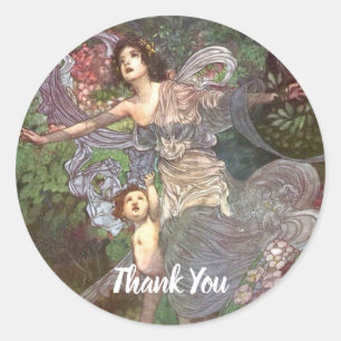 Vintage Charles Robinson Mother and Child Sticker