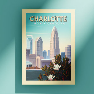 Vintage Charlotte North Carolina Postcard