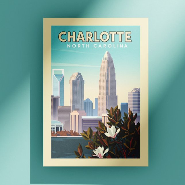 Vintage Charlotte North Carolina Postcard (Creator Uploaded)