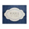 Vintage Charm Navy Blue Wedding Response Cards