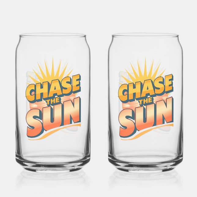 Vintage "Chase the Sun" Positive Energy (Recto)