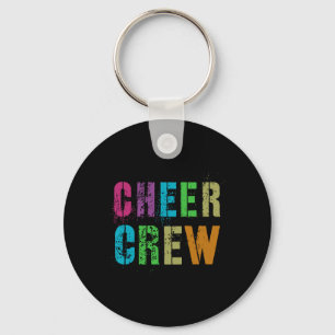 Vintage Cheer Crew Cheerleading Team Cheerleader S Keychain