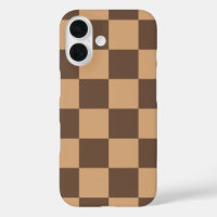 Vintage Chequered in Warm Browns