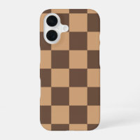 Vintage Chequered in Warm Browns