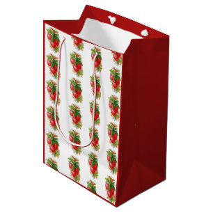 Vintage Cherries Medium Gift Bag