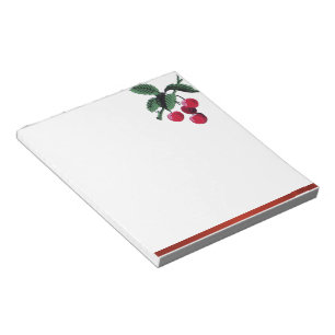 Vintage Cherries Notepad