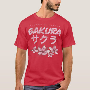 Vintage Cherry Blossom Day Sakura Flowers Japanese T-Shirt