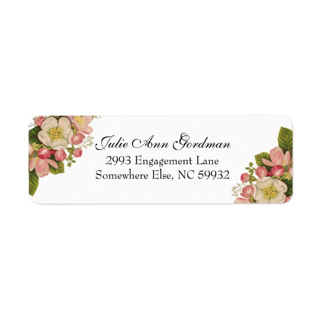 Vintage Cherry Blossom Elegant Lace (Front)