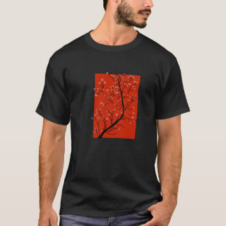 Vintage Cherry Blossom Japanese Culture Art T-Shirt