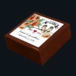 Vintage Cherry Blossom Love Bird Peach Mint Gift Box<br><div class="desc">Vintage Cherry Blossom Love Bird Peach Mint</div>