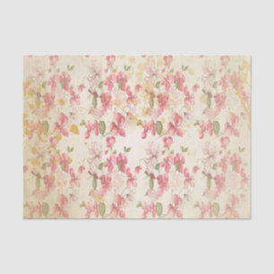 Vintage Cherry Blossoms Tissue Paper