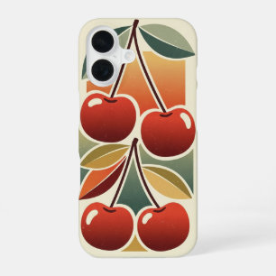 Vintage Cherry Still Life iPhone 16 Case