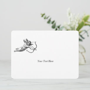 Vintage Cherub Cupid Love Wedding Celebration Invitation