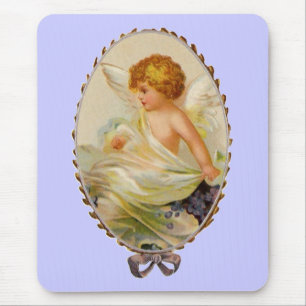 Vintage Cherub Mouse Pad