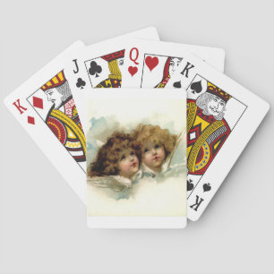Vintage Cherubs Playing Cards