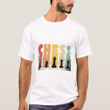 Vintage Chess Pieces Silhouette Art