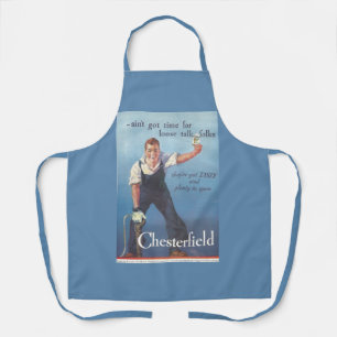 Vintage Chesterfield Cigarettes Advertisement Apron