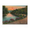 Vintage Chetek River Wisconsin Postcard