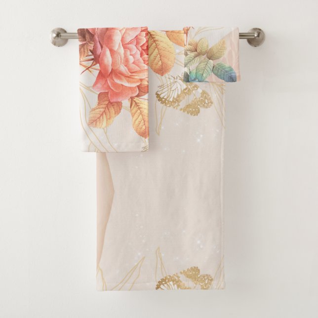 vintage chic aquarelle Floral (En situation)