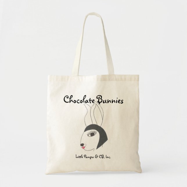 Vintage Chic Choc Bunnies Bag (Front)
