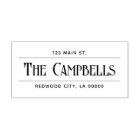 Vintage Chic Family Return Address