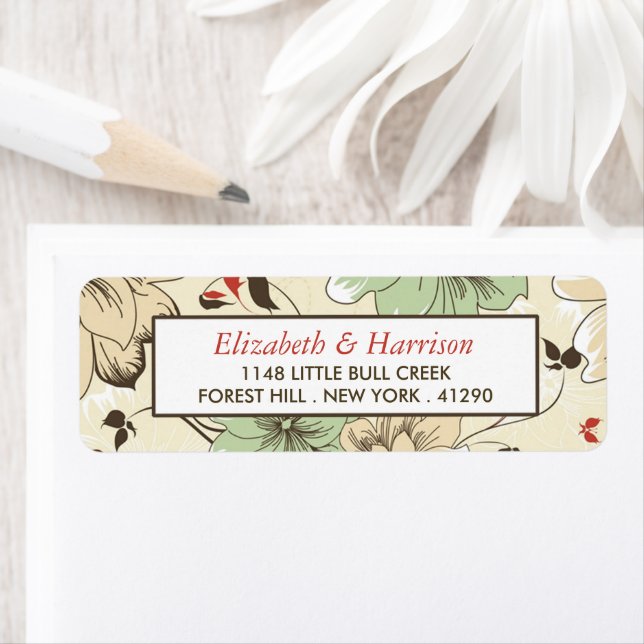 Vintage Chic Floral Mariage (En situation)