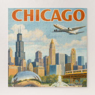 Vintage Chicago Ad Puzzle