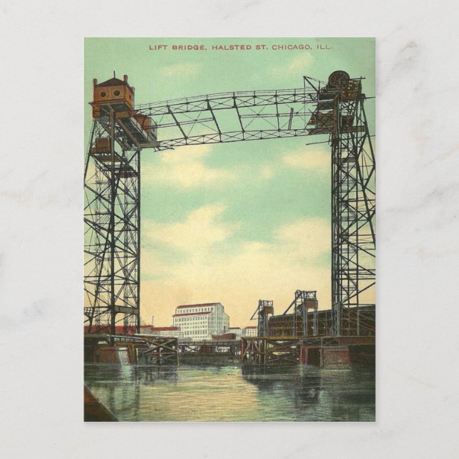 Vintage Chicago Postcard (Front)