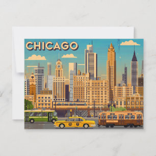 Vintage Chicago Postcard