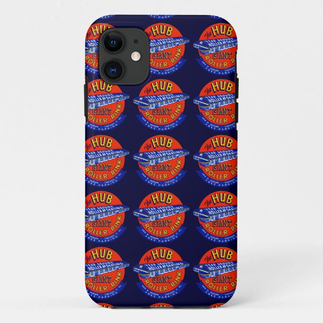 Vintage Chicago Roller Rink Case-Mate iPhone Case (Back)