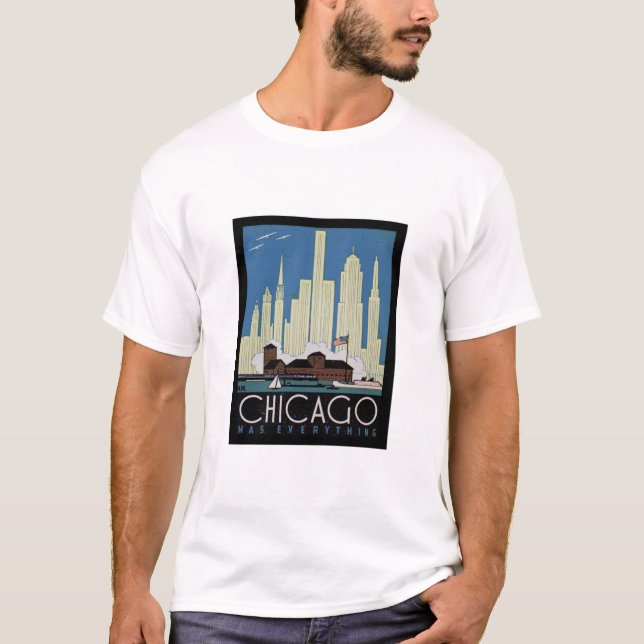 Vintage chicago T-Shirt (Front)