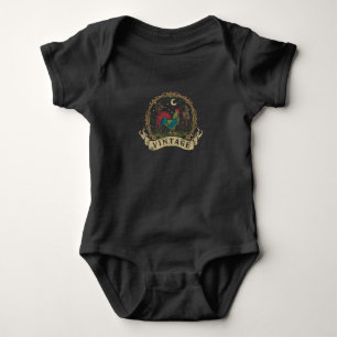 Vintage Chicken Baby Bodysuit