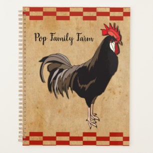 Vintage Chicken Planner