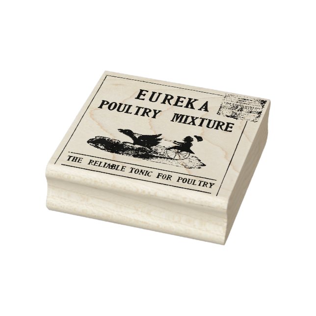 Vintage Chicken Stamp (Stamp)