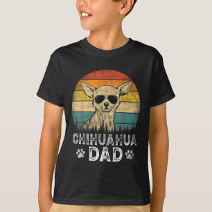 Vintage Chihuahua Dad Dog Lovers Father&# s Day T T-Shirt