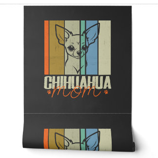 Vintage Chihuahua Mom Dog Lovers Mother's Day Wallpaper