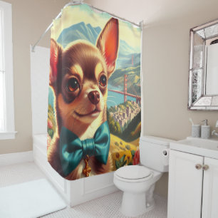 Vintage Chihuahua Painting