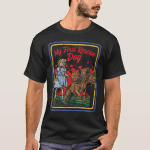 Vintage Child Game Horror Dark Humour My First Res T-Shirt