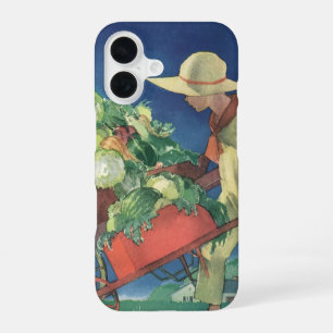 Vintage Child, Organic Gardening; Victory Garden iPhone 16 Case