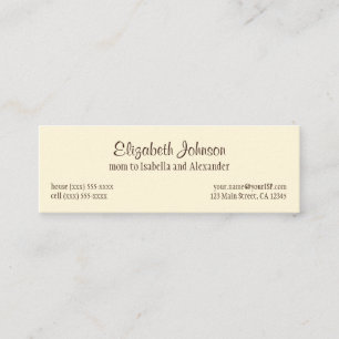 Vintage Child Reading a Book, Jessie Willcox Smith Calling Card